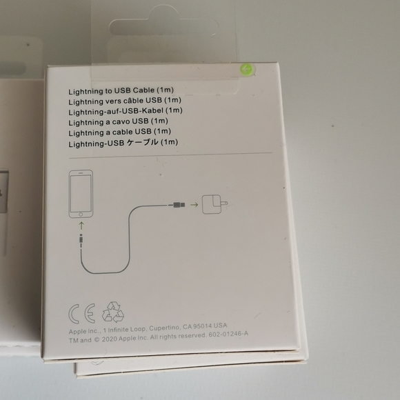 LIGHTNING TO USB CABLE (1m) Pack of 10 - Picture 3 of 3